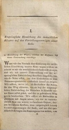 Beytrag zur Physiologie der Sinne
