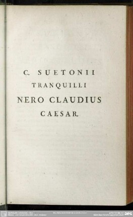 Nero Claudius Caesar