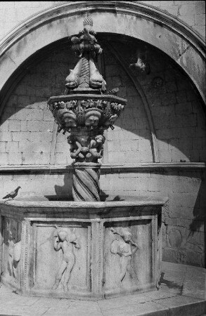 Dubrovnik: kleiner Onofrio Brunnen