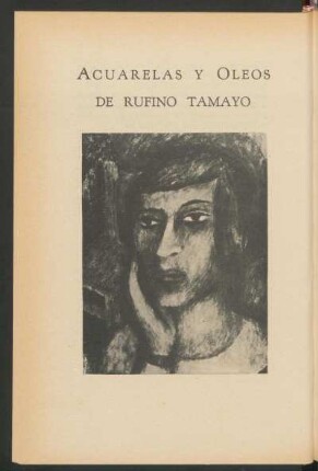 Acuarelas y óleos de Rufino Tamayo