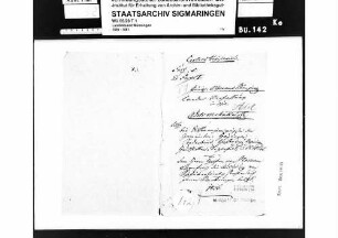 Adelsverhältnisse; Differenzen zwischen den Gemeinden Hayingen, Sonderbuch, Goßenzugen, Auingen, Huldstetten, Tigerfeld und Aichelau und dem Grafen von Normann-Ehrenfels; Ausübung von Schafübertriebsrechten auf jene Markungen