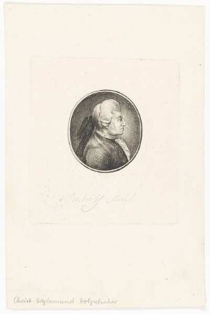 Bildnis des Christoph Sigismund Holzschuher