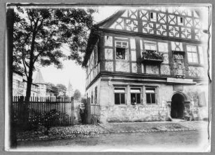An der Stadtmauer zu Heldburg