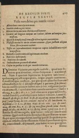 Regula XXXVII.