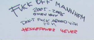 FUCK OFF MANNHEIM | 2005 - 2006 | OMEN KONY | DON'T FUCK AROUND WiTH FFM | HESSEPOWER 4EVER