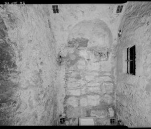 Dresden-Altstadt, Taschenberg 3. Ruine des Taschenbergpalais. Innenansicht