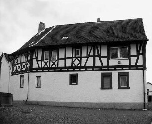 Wohnhaus, Fachwerk; Gelnhausen, Heylstraße 33