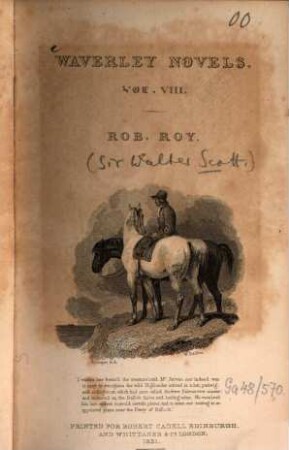 Waverley Novels, 8. Rob Roy ; [2]