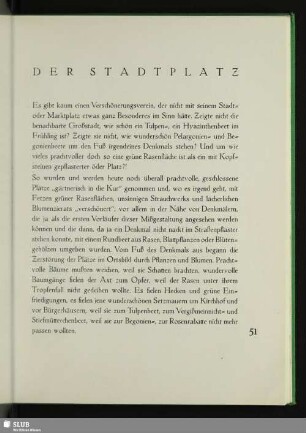 Der Stadtplatz