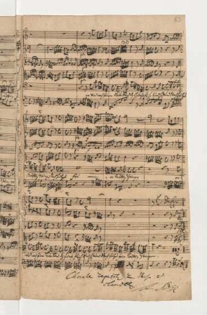 10. Choral: [Jesus bleibet meine Freude] (Vermerk)
