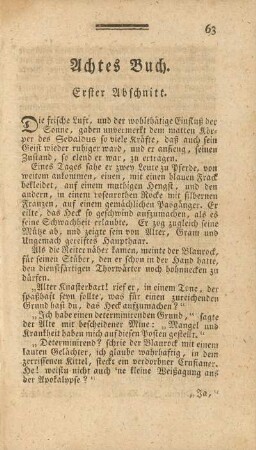 Achtes Buch.