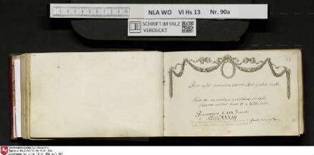 Stammbuch des Ernst Philipp Ludwig Zellmann (1763-1795) aus
                           Braunschweig