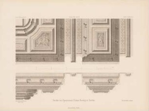 Palais Borsig (Entwurf), Berlin: Decke im Speisesaal (aus: Architektonisches Skizzenbuch, H. 164/4, 1880)
