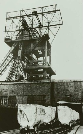 Sondershausen, Förderturm, Kaliwerk