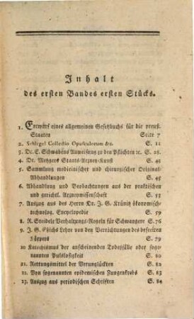 Bibliothek für Physiker, 1,1. 1787