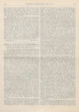 505-509 [Rezension] Kautzsch, Emil (Hrsg.), Die Heilige Schrift des Alten Testaments in Verbindung mit andern übersetzt. 2. Halbbd