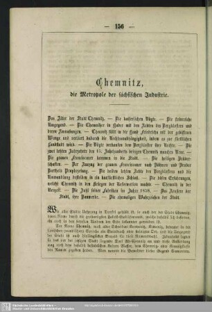 Chemnitz, die Metropole der sächsischen Industrie