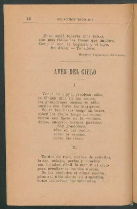 Aves del cielo