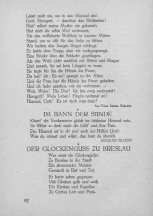 Der Glockenguss zu Breslau