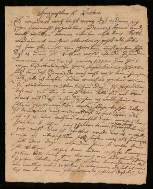 Brief von Johann Daniel Doläus an Johann Dolaeus