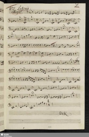 1072. Sinfonia aus L'innocente Fortunata / Paisiello, G.