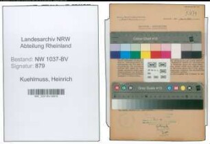 Entnazifizierung Heinrich Kuehlmuss , geb. 05.02.1896 (Kaufmann)