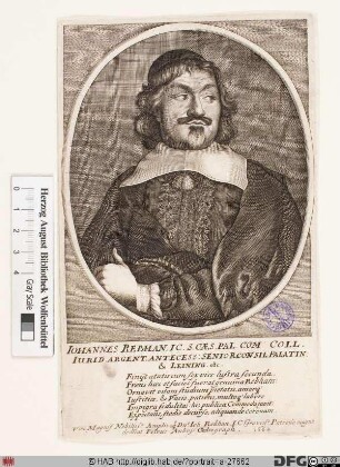 Bildnis des Iohannes Rebhan