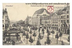 Düsseldorf - Hindenburgwall mit Musiktempel