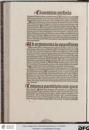 Tempora participiorum quot sunt tria etc.