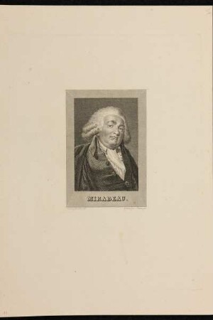 Bildnis des Mirabeau