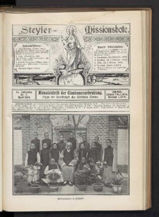 36. Jahrgang. Nr. 7. April 1909