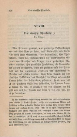 736-744 Eine römische Pfarrkirche : St. Rocco