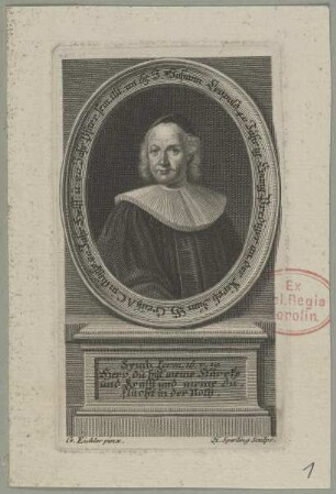 Bildnis des Johann Leopold