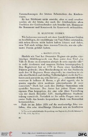 II. Kleinere Guiden