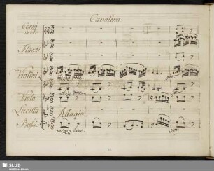 Cavatina: Del foco vano rende il calore