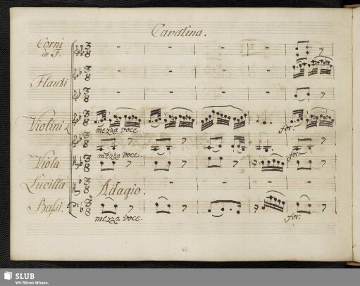 Cavatina: Del foco vano rende il calore