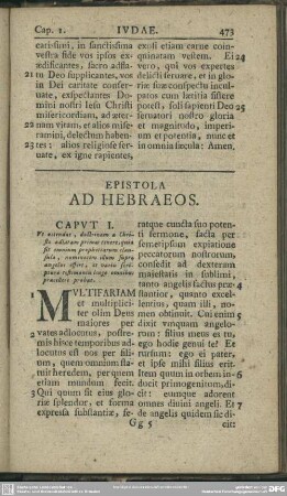 Epistola Ad Hebraeos