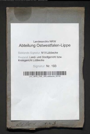Erblasser: Ahlemann, Sophia Charlotte Louise, geb. Knopf: