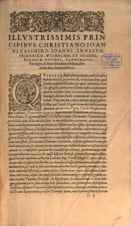 Vetervm Scriptorvm, Qvi Caesarvm Et Imperatorvm Germanicorvm Res Per aliqvot Secvla Gestas, Literis Mandarvnt, Tomvs unus ... : cum indice locupletissimo