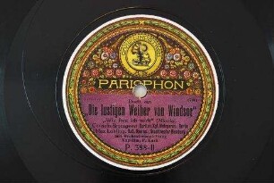 Duett aus "Die lustigen Weiber von Windsor" : "Wie freu ich mich" / (Nicolai)