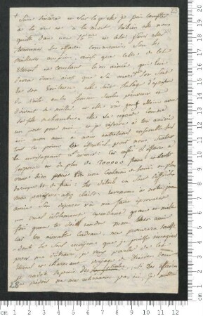 Brief von Victorine de Chamisso an Charles de Chamisso und Hippolyte de Chamisso