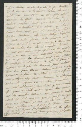 Brief von Victorine de Chamisso an Charles de Chamisso und Hippolyte de Chamisso