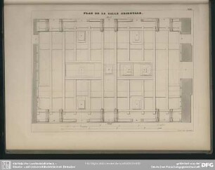Plan de la salle orientale