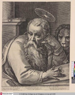 Marcus evangelista, patriarcha, martyr [Hl. Markus; St. Mark; St. Marc]