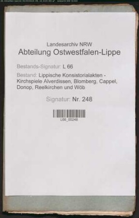 Gottesdienst in der Kapelle zu Billerbeck; Einkünfte der Kapelle zu Billerbeck (auch: zu Belle)