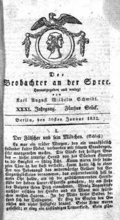 5. Stueck, 30. Januar 1832