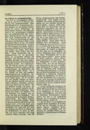 ¬Zur¬ Reform des Zeichenunterrichts