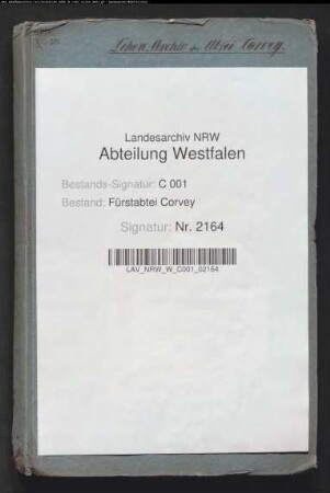 Zubehör und Rechte der Güter Wehrden und Amelunxen