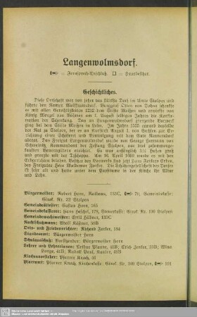 Langenwolmsdorf