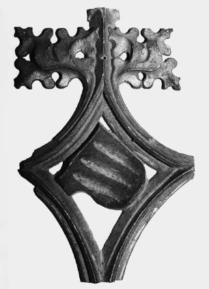 Fragment eines Maßwerkbaldachins - Johannesaltar der Schonenfahrer